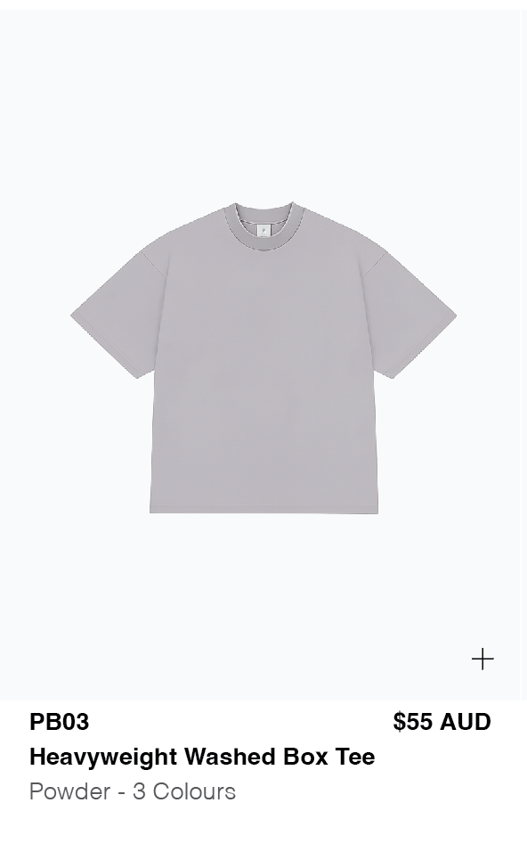 PB03 Heavy Washed Box Tee (Copy)